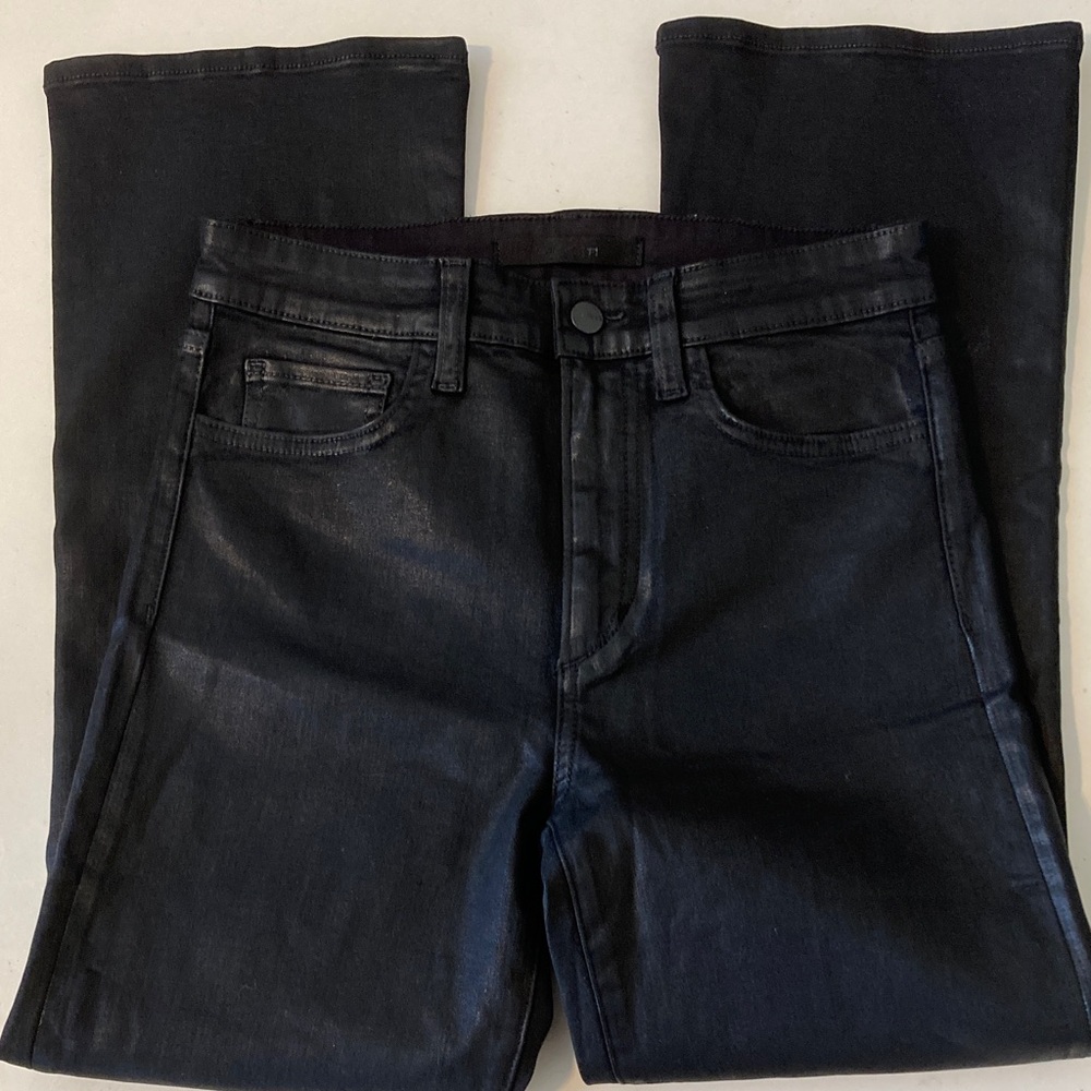 Joe's Jeans Charcoal High Rise Cropped Boot Size 27 - Picture 2 of 5